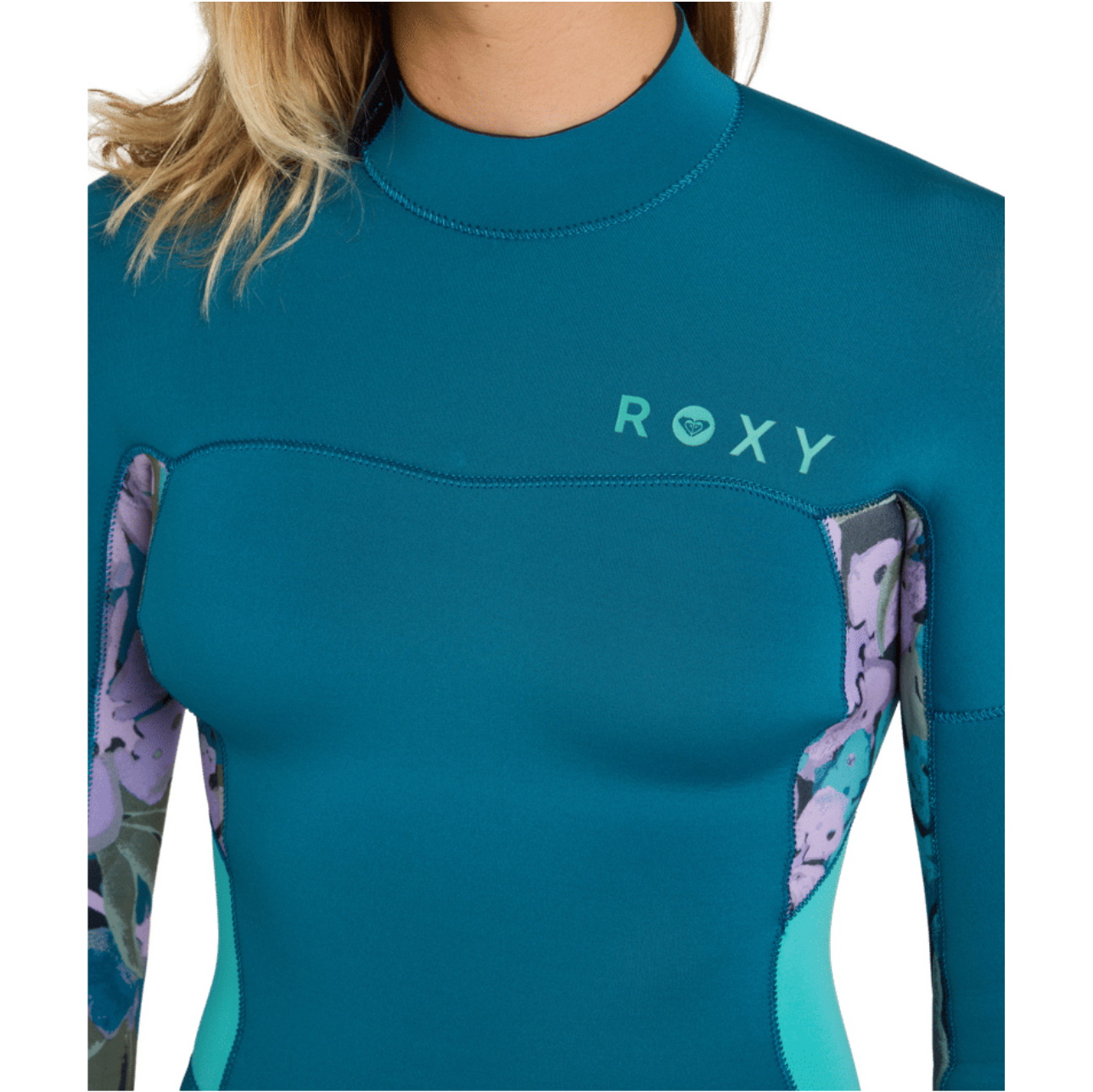 2026 Roxy Womens Swell Natural 4/3mm Back Zip Wetsuit 26BW213512 - Golden Gal